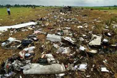 Photos du crash du DC-9 de Sosoliso Airlines