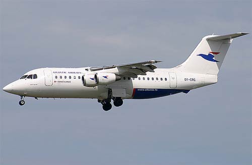 BAe 146-200A Avion de même type que celui accidenté (BAe 146-200A)