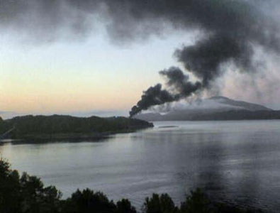 Photos of the Atlantic Airways BAe 146-200A crash