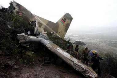 Photos of the Kenya Air Force Harbin Y-12 crash