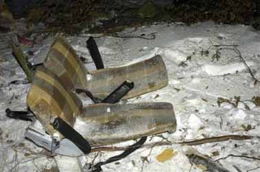 Photos du crash de l'Antonov 24 de la Slovak Air Force