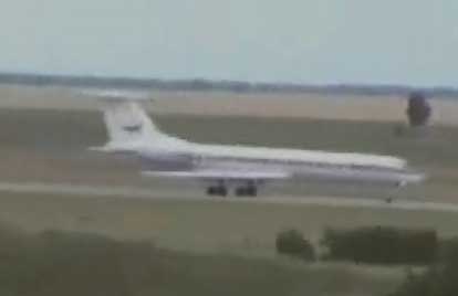 Aircraft similar to the one which crashed (Tupolev TU-134)