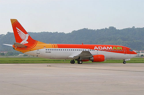 Avion de même type que celui accidenté (Boeing 737-400 )