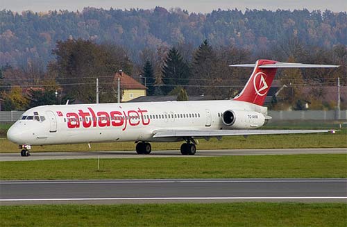 MD-83 Aircraft similar to the one which crashed (MD-83)