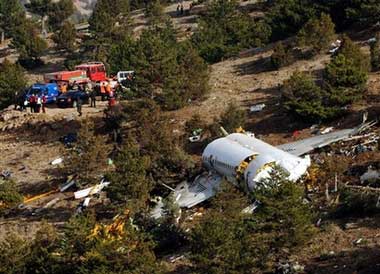 Atlasjet Airlines MD-83 plane crash - Isparta, Turkey Atlasjet Airlines MD-83 plane crash - Isparta, Turkey