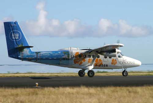 Aircraft similar to the one which crashed (DHC-6 Twin Otter 300)