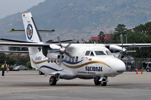 Avion de même type que celui accidenté (Let 410)