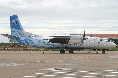 Avion de même type que celui accidenté (Antonov AN-24)