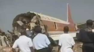 Photos du crash du Boeing 737 de TAAG