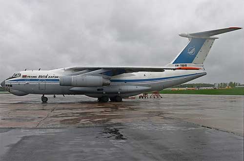 Avion de même type que celui accidenté (Ilyushin IL-76TD)