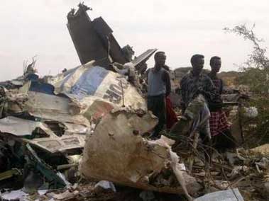 Photos du crash de l'Ilyushin IL-76TD de Transaviaexport Airlines