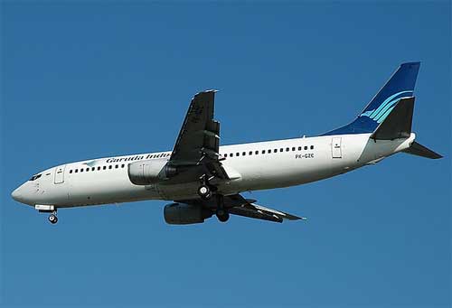 Aircraft similar to the one which crashed (Boeing 737-497)