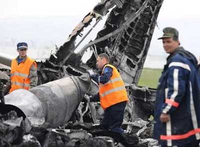 Photos du crash de l'Antonov 32 de Kata Air Transport