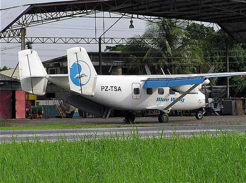 Aircraft similar to the one which crashed (Antonov AN-28)