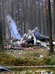 Photos du crash du Casa C-295M de la Polish Air Force
