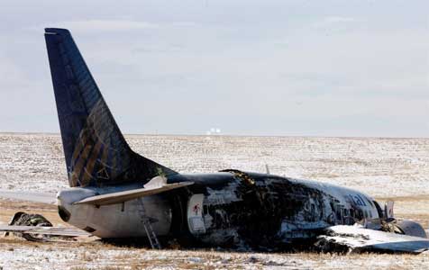 Photos du crash du Boeing 737 de Continental Airlines