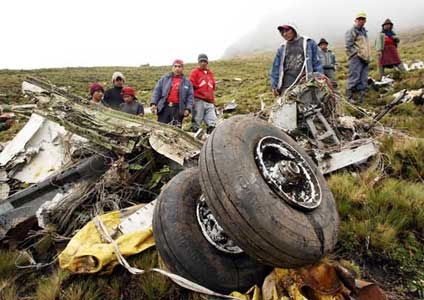 Accident d'un Boeing 737-291 de  Conviasa - Toacaso, Equateur