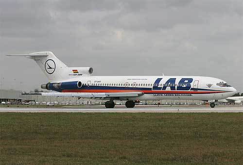 Boeing 727-259 Aircraft similar to the one which crashed (Boeing 727-259)