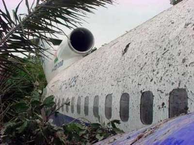 Photos du crash du Boeing 727 de Lloyd Aéreo Boliviano - LAB