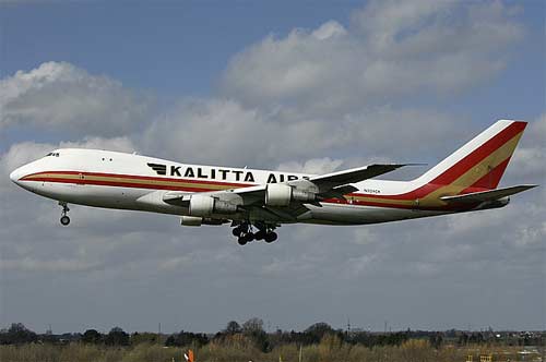 Aircraft similar to the one which crashed (Boeing 747-209F)