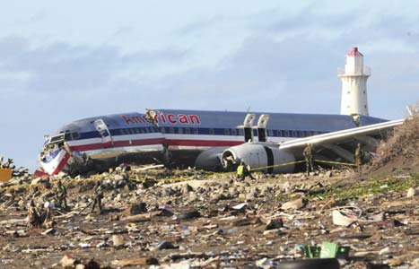 American Airlines Boeing 737-823 plane crash - Kingston, Jamaica