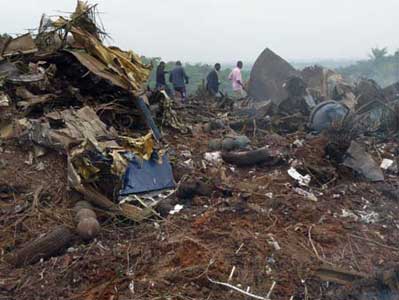 Accident d'un Antonov AN-12BK d' Aero Fret Business - Brazzaville, Congo