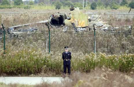 Photos of the Avient Aviation MD-11F crash