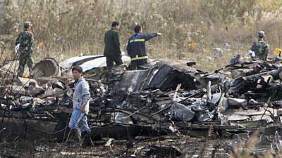 Photos of the Avient Aviation MD-11F crash
