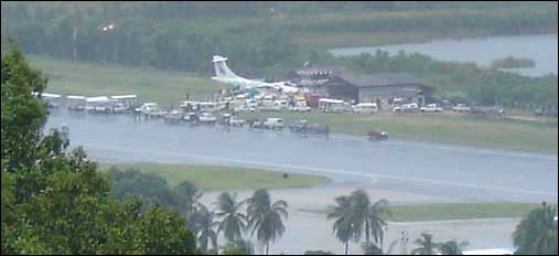 Photos du crash de l'ATR-72 de Bangkok Airways