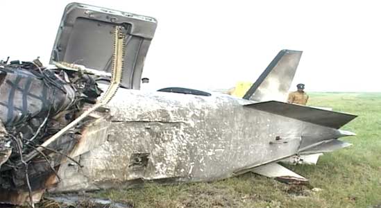 Photos du crash du Beechcraft 1900D de Blue Bird Aviation