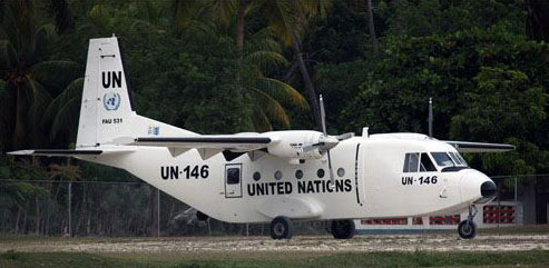 Avion de même type que celui accidenté (CASA C-212 Aviocar 2)