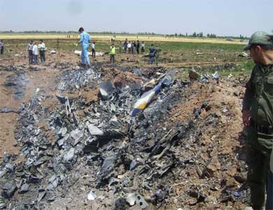 Caspian Airlines Tupolev 154M crash
