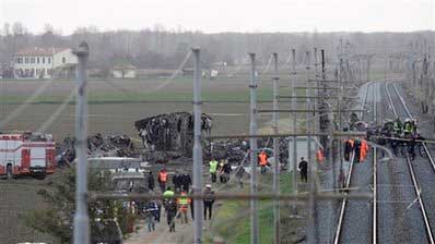 Aeronautica Militare Italiana Hercules KC-130J plane crash - Le Rene, Italy