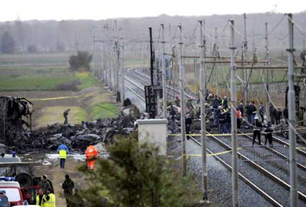 Photos du crash de l'Hercules KC-130J d'Aeronautica Militare Italiana