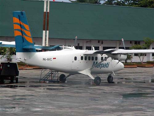 Aircraft similar to the one which crashed (DHC-6 Twin Otter 300)