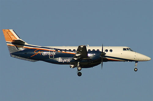 Aircraft similar to the one which crashed (BAe Jetstream J-41)