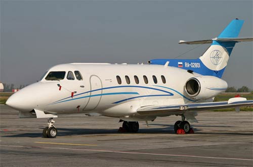 BAe 125-800B Aircraft similar to the one which crashed (BAe 125-800B)