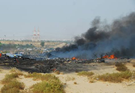 Sudan Airways Boeing 707 cargo crash