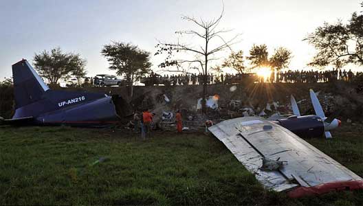 Photos of the Interisland Airlines Antonov 12BP  crash