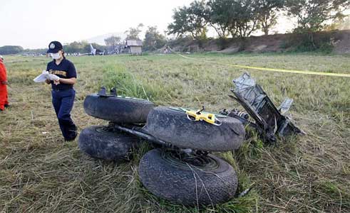 Photos of the Interisland Airlines Antonov 12BP  crash