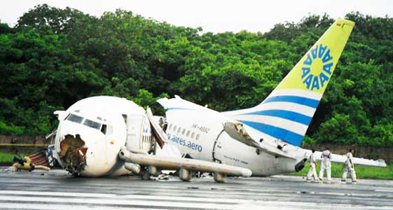 Photos du crash du Boeing 737 d'Aires