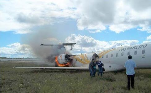 Accident d'un Embraer 145LU de  Passaredo Linhas Aéreas - Vitória da Conquista, Brésil