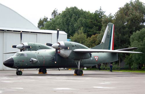 Aircraft similar to the one which crashed (Antonov AN-32B)