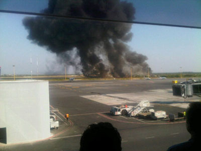 Fuerza Aérea Mexicana Antonov AN-32B plane crash - Monterrey, Mexico