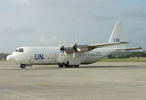 Avion de même type que celui accidenté (Hercules L-100-20)