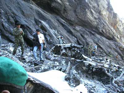 Photos du crash de l'Hercules L-100-20 de National Air Cargo
