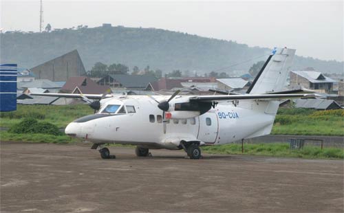 Aircraft similar to the one which crashed (Let 410UVP)