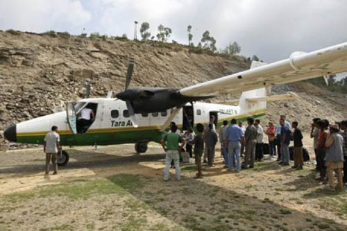 Aircraft similar to the one which crashed (DHC-6 Twin Otter 310)