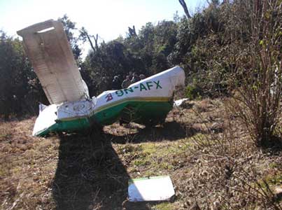 Photos of the Tara Air DHC-6 Twin Otter 310 crash