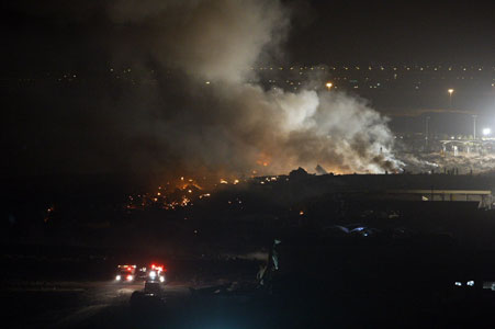 Accident d'un Boeing 747-44AF d' United Parcel Service - UPS - Dubaï, Emirats Arabes Unis